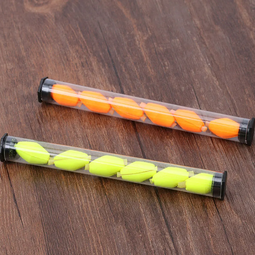 

6PCS Men Women Plastic Bite Alarms Fishing Outdoor Sports Summer Strike Floats Fly Float Tubes Rugby