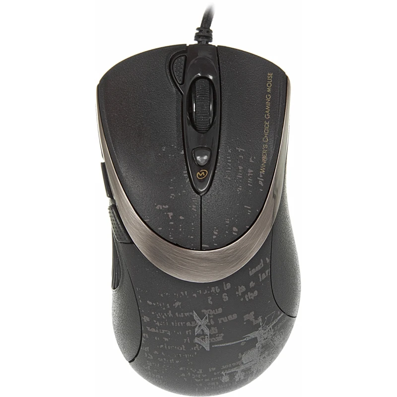 Мышь A4 V Track F4 черный оптическая (3000dpi) USB игровая (6but)|Мыши| |