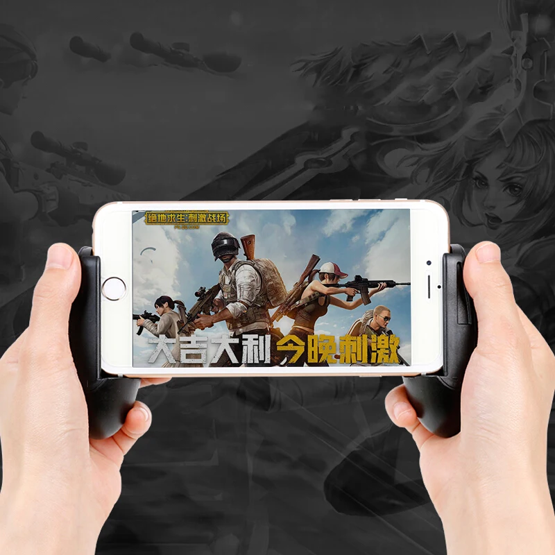 2 шт. в форме яйца ручка триггер геймпад для PUBG мобильный игровой инструмент стрелок контроллер огонь для IOS Android samsung держатель телефона
