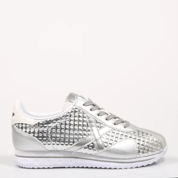 

Munich Shoes SAPPORO SKY 09 Silver Silver leatherette Women-Silver SNEAKERS Woman Casual Shoes Fashion 71843