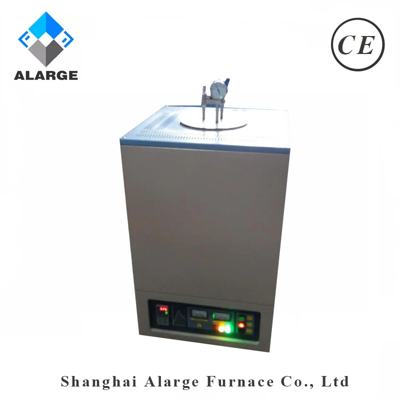CE ISO Vacuum electric crucible furnace High temperature crucible Furnace