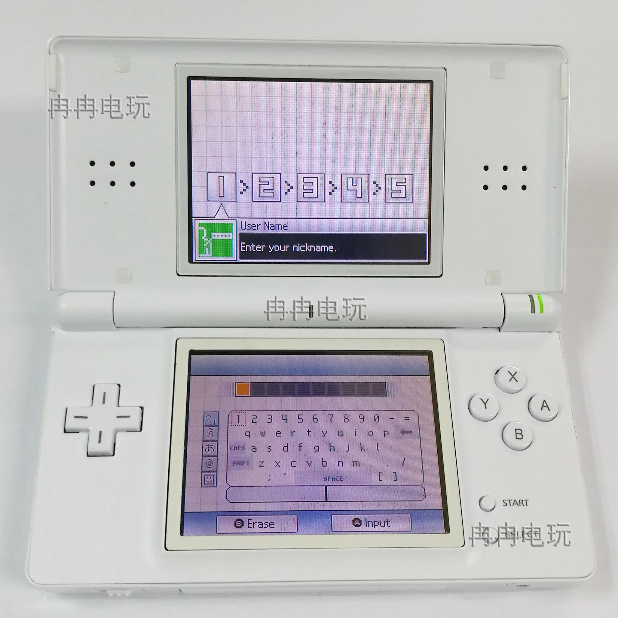 Для nintendo DS Lite игровая консоль б/у для N-D-S-L игровой консоли Запчасти - Цвет: Белый