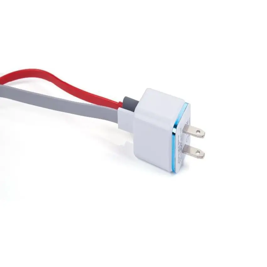 US Plug Dual USB зарядное устройство AC настенное зарядное устройство адаптер для IPhone Xs max XR X для samsung для Xiaomi портативное мини домашнее дорожное зарядное устройство