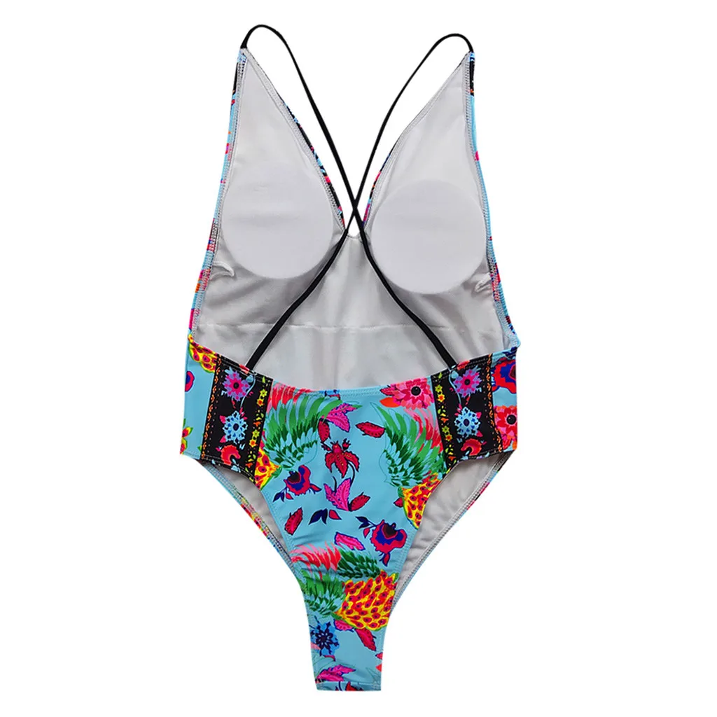 Женское нижнее белье с принтом пуш ап милое maillot de bain femme Lenceria Mujer комплект нижнего