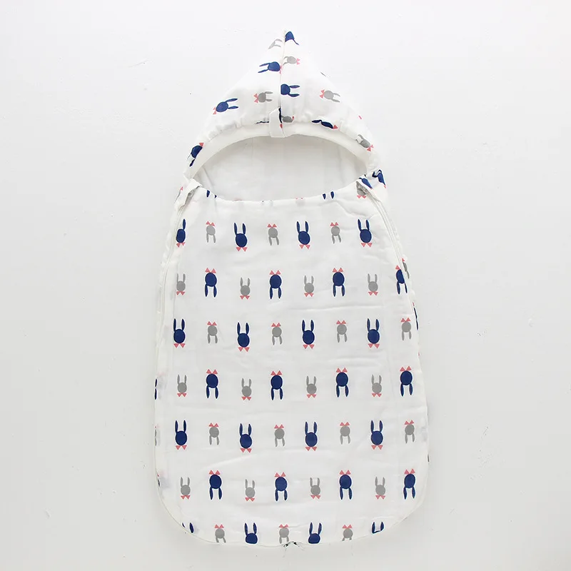 Rabbit Детский спальный мешок, пеленка, кокон для новорожденных одеяло, конверт, спальные мешки с рисунком, детский кокон, конверты для новорожденных - Цвет: Rabbit