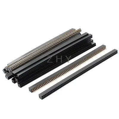 

20Pcs 120Pin Female 2 Rows Through Hole Pin Header Strip Connector