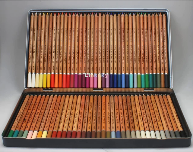 SET LÁPICES PASTEL FINE ART PASTEL CRETACOLOR, 36 COLORES, CAJA METÁLICA