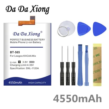

100% Original BT-565 4550mAh Replacement Batteries For Leagoo KIICAA Mix T5 T5C Smart Phone Battery+ free gfit