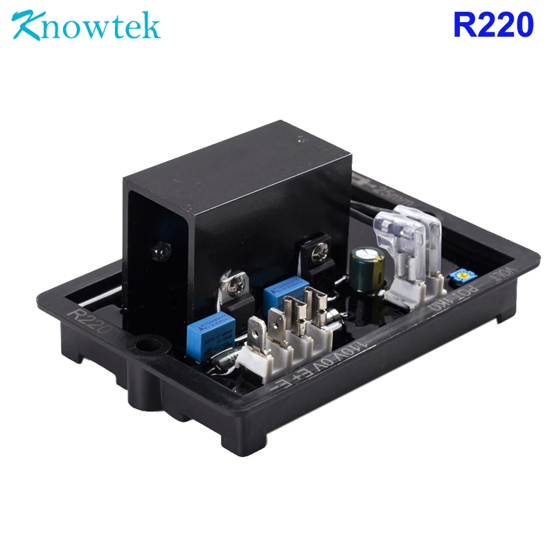AVR R220 автоматический регулятор напряжения Замена для генераторной установки регулирования вольт