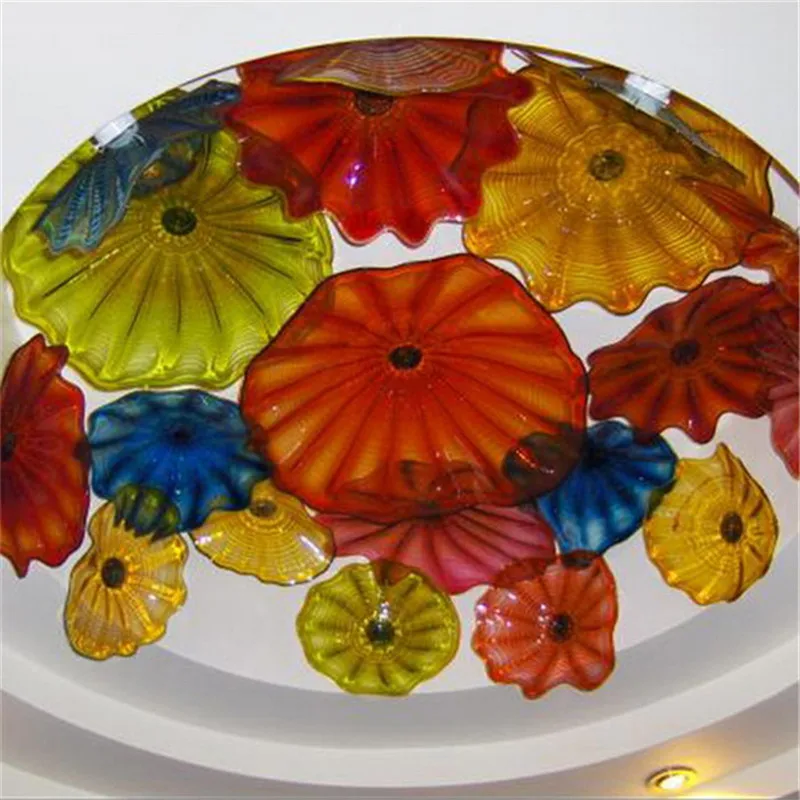 Современное красочное Дутое Стекло искусство венецианского стекла вилла