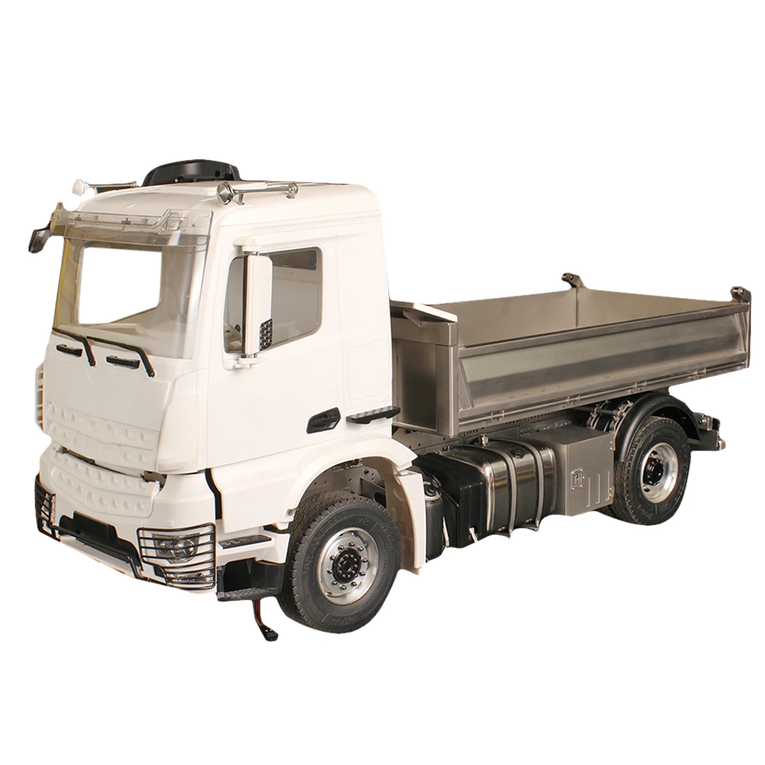 

LXY RC 1/14 4×2 Entry-level Simulation Metal Lightweight Dump Truck Construction Vehicle Model with 1/5 Planetary Reducer