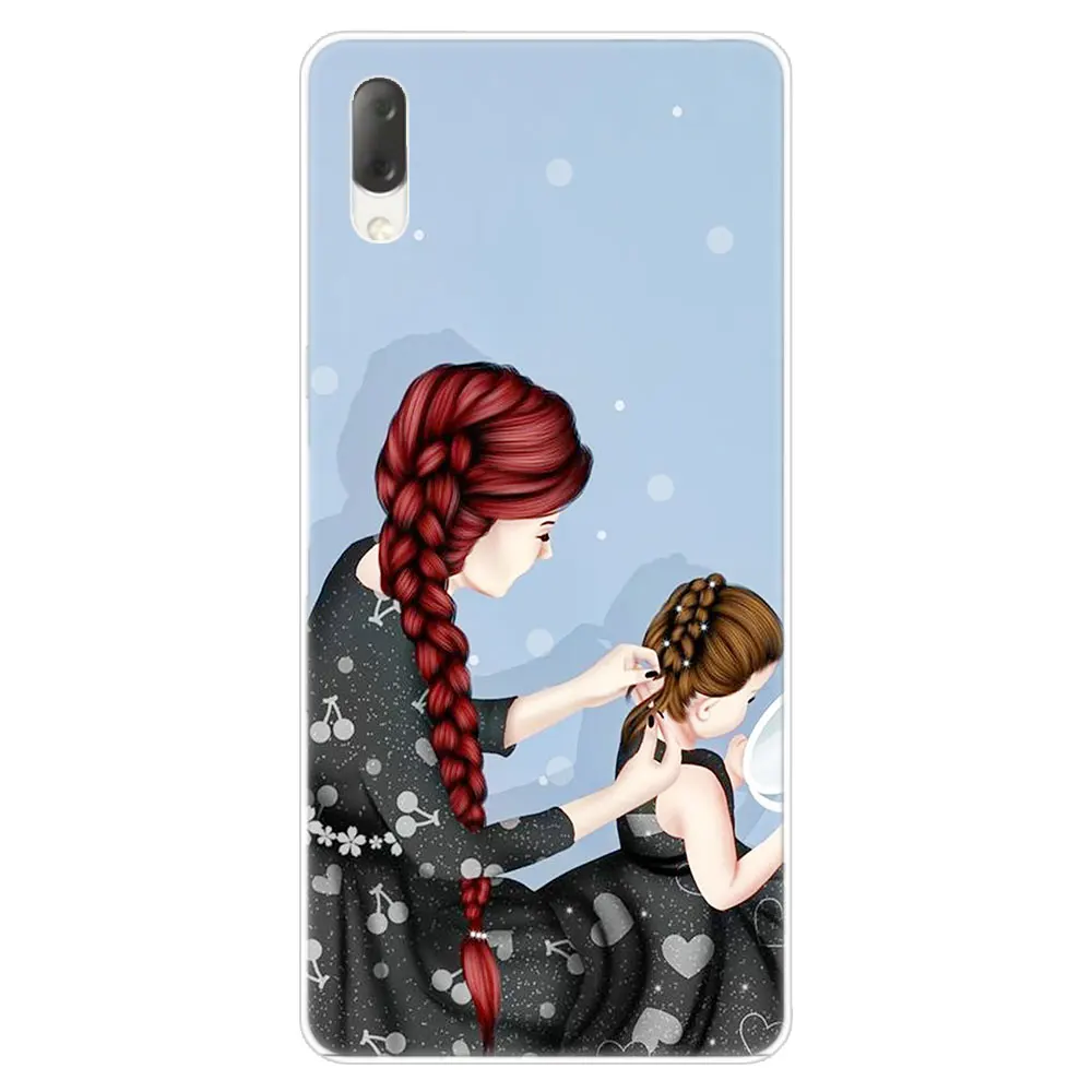 Для малыша и мамы; папы Модные жесткий чехол для Sony Xperia L1 L2 L3 X XA XA1 XA2 XA3 ультра 10 плюс E5 XZ XZ1 XZ2 компактный XZ3 XZ5 2 20 крышка