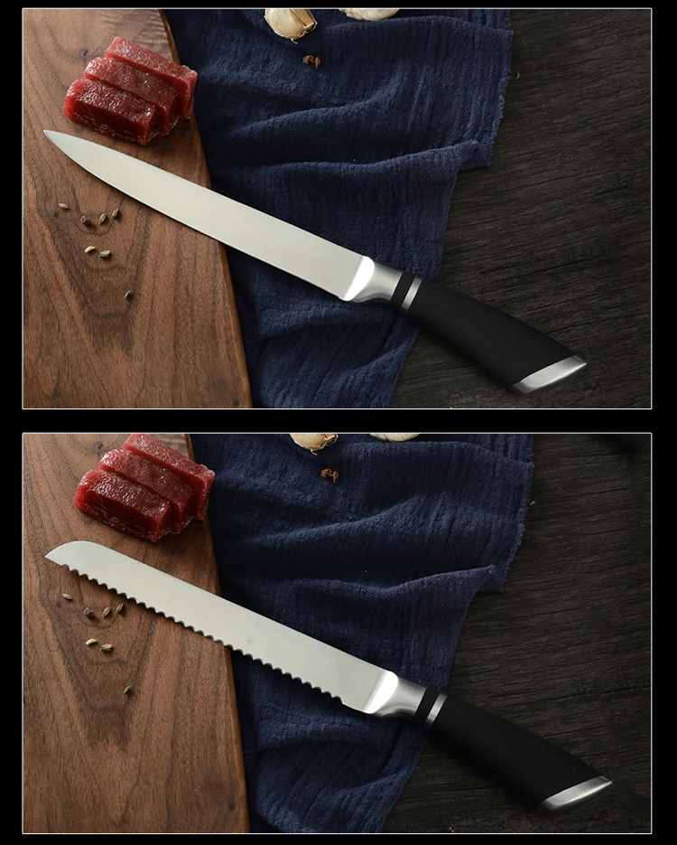 Высокое качество, набор ножей из нержавеющей стали, инструмент для приготовления пищи, японский кухонный нож, очень острый Кливер, суши, сантоку, шеф-повара, кухонные ножи