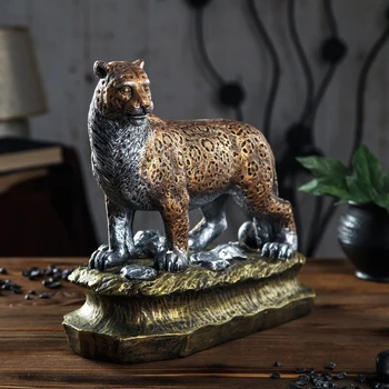 

Souvenir "Snow Leopard" bronze color, 29 cm