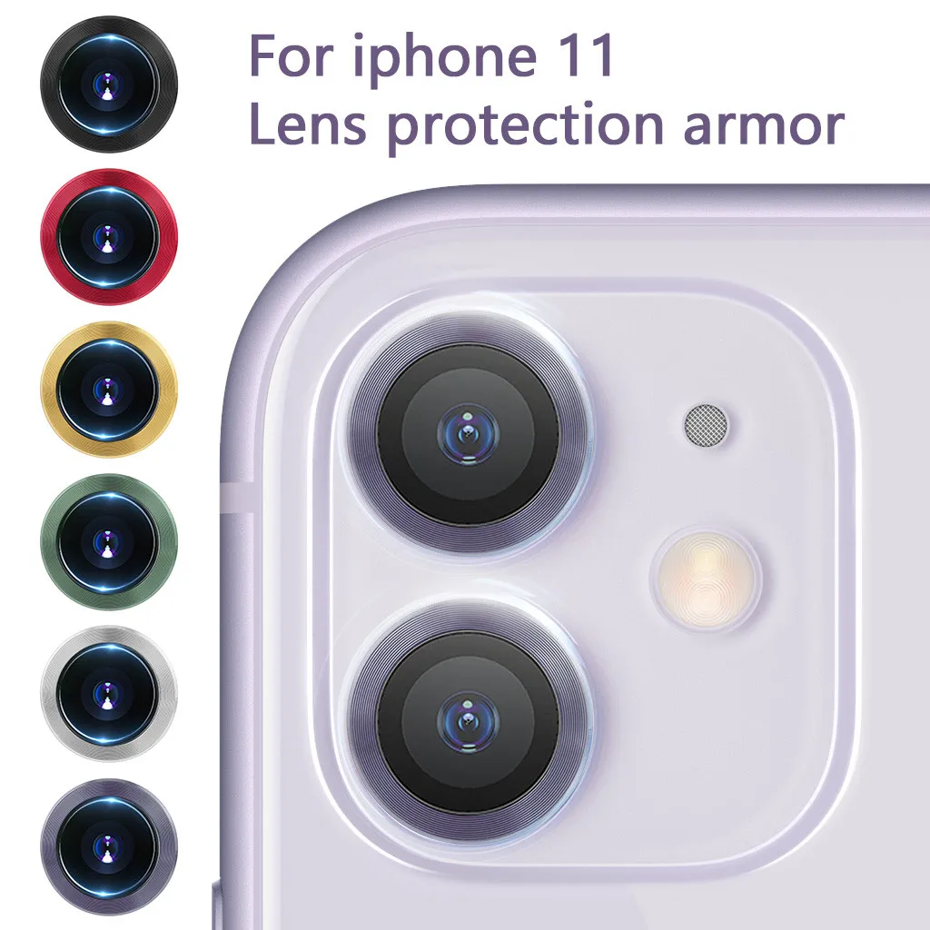  Kamera Objektiv Sekunden Ändern Protector Ring Abdeckung für iphone 11 Objektiv protector Für iphon