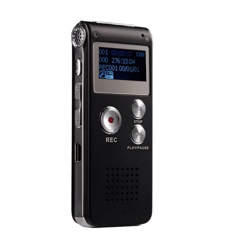 8GB Клип USB Цифровой диктофон Аудио Диктофон Запись Ручка MP3 плеер
