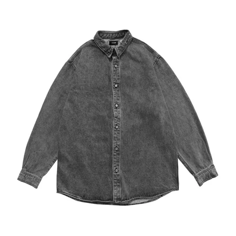 

Autumn Winter WE11DONE Skinny Slim Denim Jacket Men Women High Quality Vintage Streetwear Welldone Cowboy Jackets