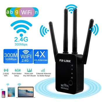

WiFi 300Mbps 2.4G Wireless Signal With Router// Mode Wireless Router Dropshipping