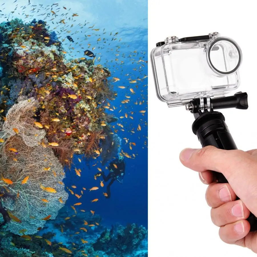 40 м Дайвинг фотография водонепроницаемый чехол селфи палка штатив Комплект принадлежностей для экшн-камеры OSOM