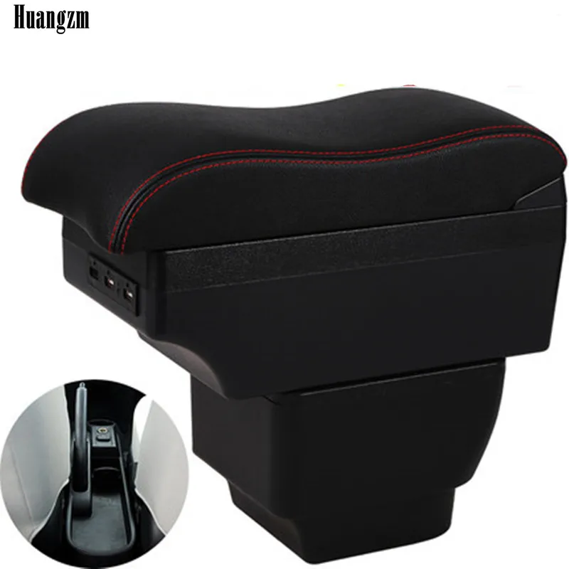 For Mazda 2/demio/mazda2 Armrest Box Central Store Content Box Interior