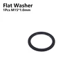 1Pcs M15x1mm Flat