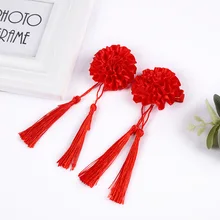 Классическая китайская одежда в китайском стиле; китайский костюм принцессы; детские заколки с кисточками; аксессуары для волос; головной убор для маленьких девочек