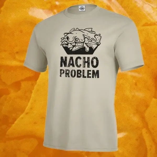 Горячая новинка 2019 летняя мода брендовая NACHO PROBLEM рубашка мужская и приталенная