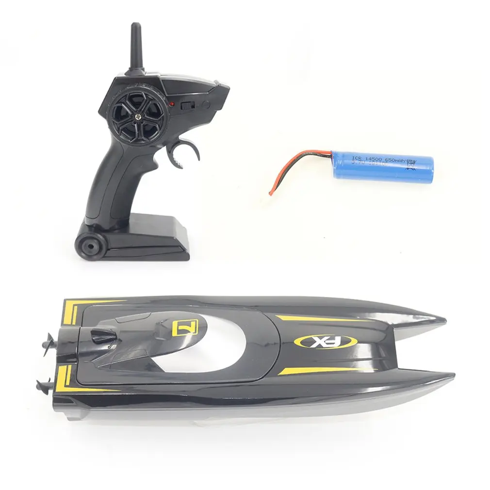 Черный Skytech H116/H118 скоростная лодка 2,4 GHz RC пульт дистанционного управления высокоскоростная лодка RC гоночная скоростная лодка игрушки подарок для детей - Цвет: Черный