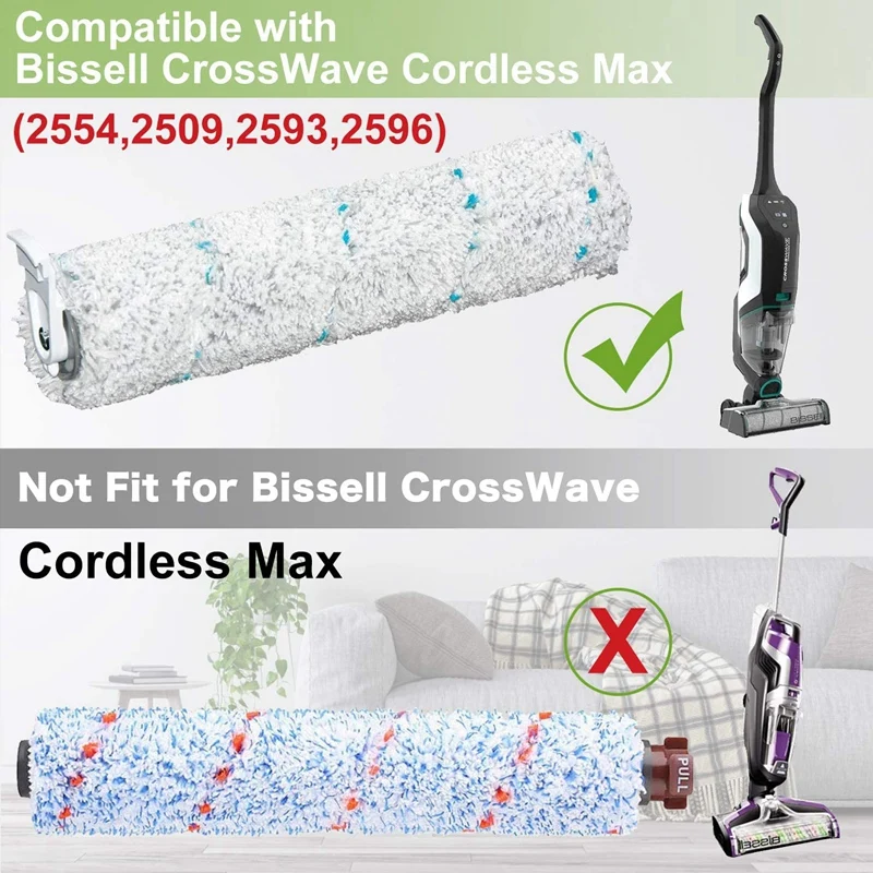 Untuk Bissell Cordless Max 2554 2590 