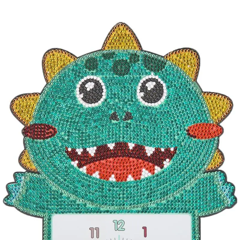 DIY Giraffe Wolf Full Drill Diamond Painting Round Drill Dairy Cow Lion Personality Ornament Embroidery Clock Baby Room Decor