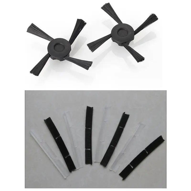 

8x Replacement part (2*side brush +4*Silicone Blades +4* Brushes) for adaptation Neato Botvac Connected Combo Brush 70 D75 D80