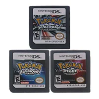 Для nintendo DS 2DS 3DS видеоигры картридж Консоли Карты Poke серии США версия