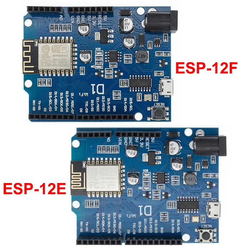 1 шт. ESP-12E ESP-12F WeMos D1 Wi-Fi uno основе ESP8266 щит для arduino совместимый с IDE | Электронные