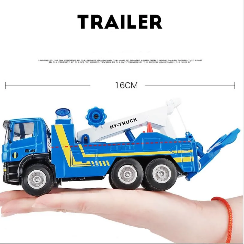 

Hot sale 1:50 alloy road rescue vehicle model,engineering vehicle road wrecker car model,free shipping