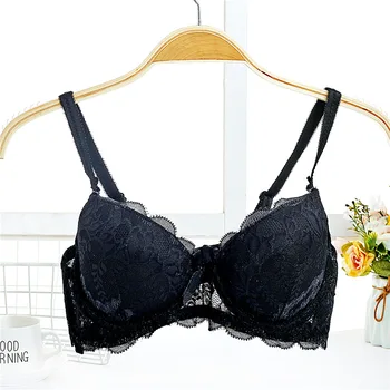 

Lace Adam Hands Adjustable Underwear Lace Breast Hugging Bra Steel Ring Underwear