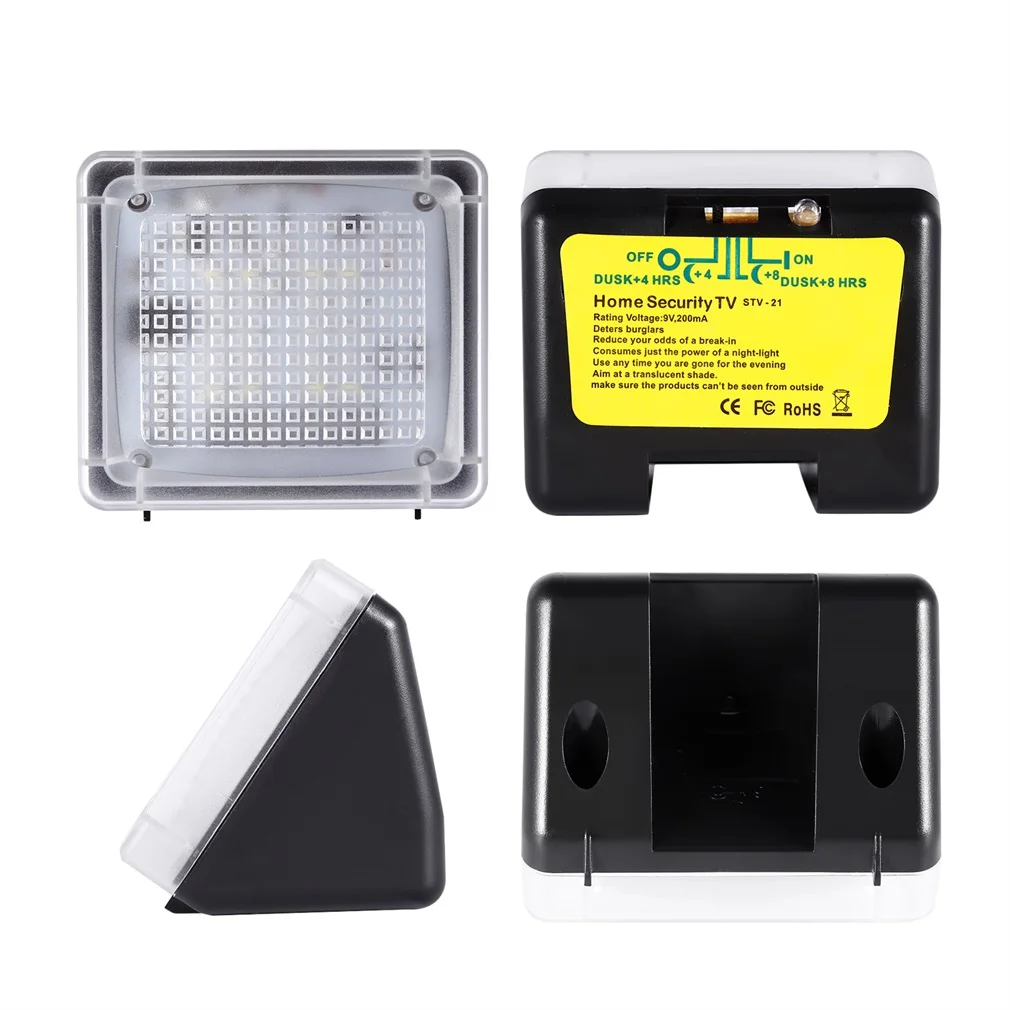 TV Simulator Light Bright Burglar Intruder Deterrent Simulates 40 Inch LCD / HDTV Thief Prevention Device by Dropcessories