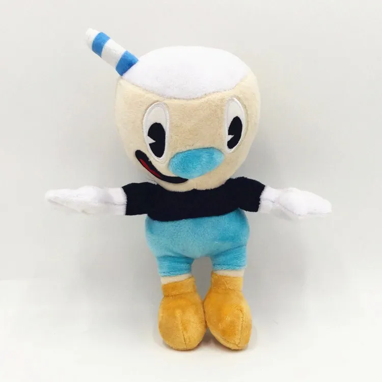 25 см Cuphead плюшевые видеоигры Mugman Boss the Devil легендарные чаши мягкие набивные куклы, игрушки для детей на день рождения рождественские подарки