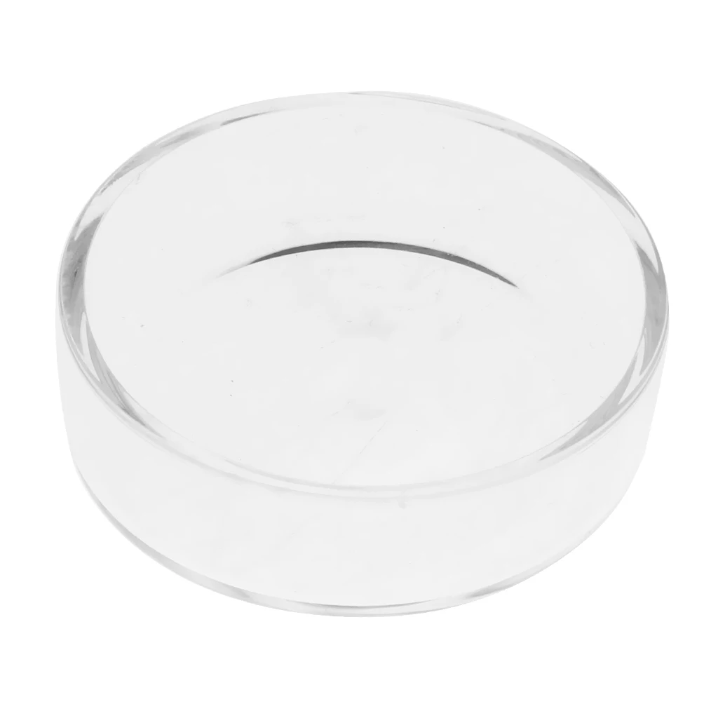 3 pcs Aqua Fish Pond Shrimp Feeder Food Dish Bowl Feeder Tray Container Glass Shrimp Feeding Dish for Shrimp Food Round