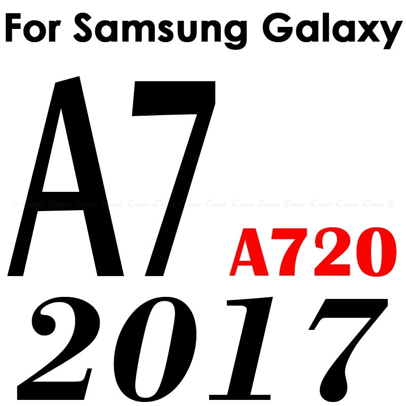 Прозрачная мягкая защитная пленка из углеродного волокна для samsung Galaxy A50 A30 A8 A3 A5 A6 Plus A7 A9 A2 Core, защита заднего экрана, не стекло - Цвет: A7 2017 A720