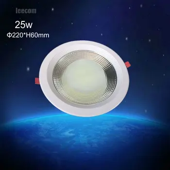 

10pcs/lot Cob Ceiling Spot Light 25w 85-265v Ceiling Recessed Lights Indoor Lighting 5 Years Warranty Time