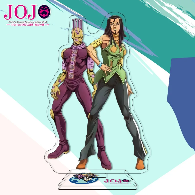 Jojos Bizarre Adventure Stand Model Plate Stone Ocean Series Jolyne Cujoh  Weather Report Figure Acrylic Stands Holder Desk Decor - AliExpress