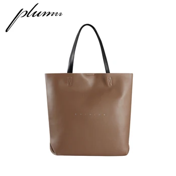 

Plumn Large Capacity Women's Bag Leather Lady's Handbag Shopping Bag