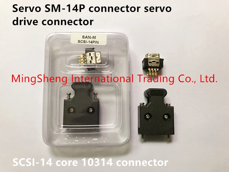 Original new 100 servo SM14P connector servo drive connector SCSI14