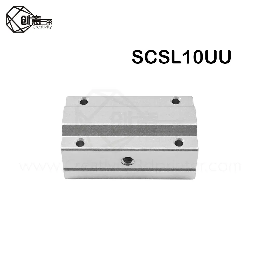 1 шт. SC10LUU SCS10LUU 10 мм Длинный линейный Шарикоподшипниковый Блок ЧПУ роутер с LM10LUU