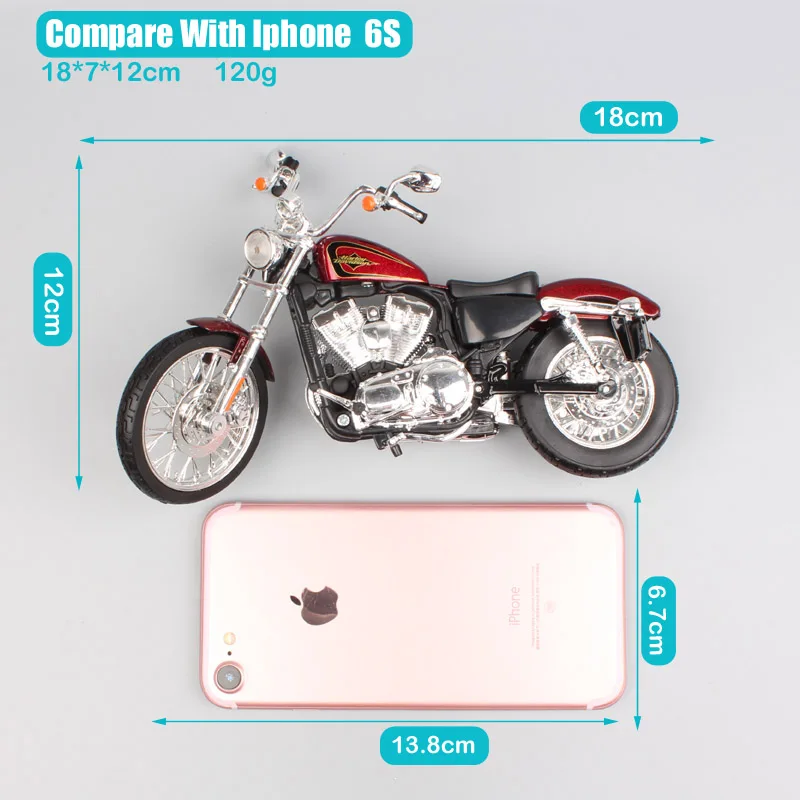 1:12 Scale maisto 2012 XL 1200V SEVENTY TWO 72 classic Sportster chopper мотоцикл модели автомобилей игрушки rcycle