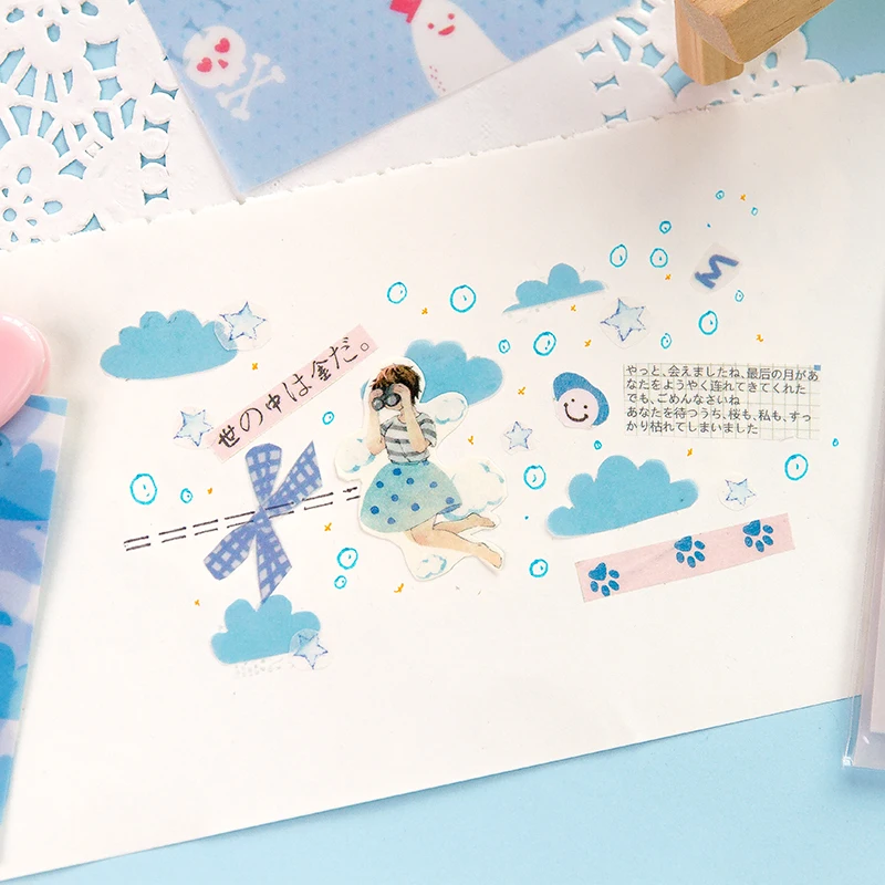 30 листов милые красочные серии блокнот для заметок Kawaii Канцелярские дневники Сделай Сам Липкие заметки планировщик блокнот школьные офисные принадлежности