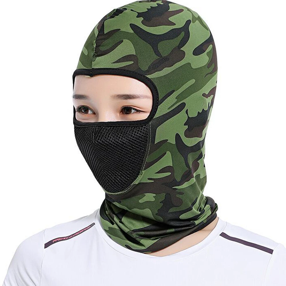 Durable Riding Hood Riding Mask Milk Mesh Yarn Windbreak Bicycle Mountaineering Warmth Face Mask Portable Scarf Climbing