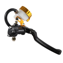 Pouvoir желтый 7/" Мотоцикл ATV Байк Гидравлический Главный цилиндр тормозной насос Высокая производительность