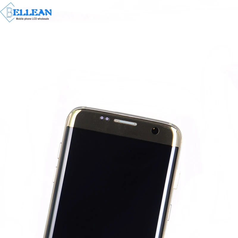 Dinamico Super Amoled G935 экран дисплея для samsung Galaxy S7 Edge Lcd кодирующий преобразователь сенсорного экрана в сборе G935F Lcd с рамкой