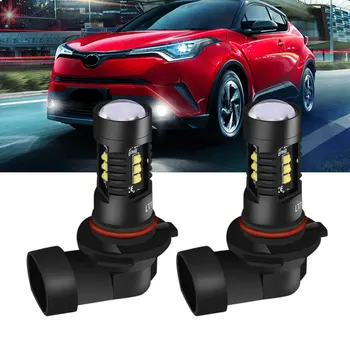 

2PCS H10 Light Bulbs Replacement Fog Light 6000K High Power Easy InstalI